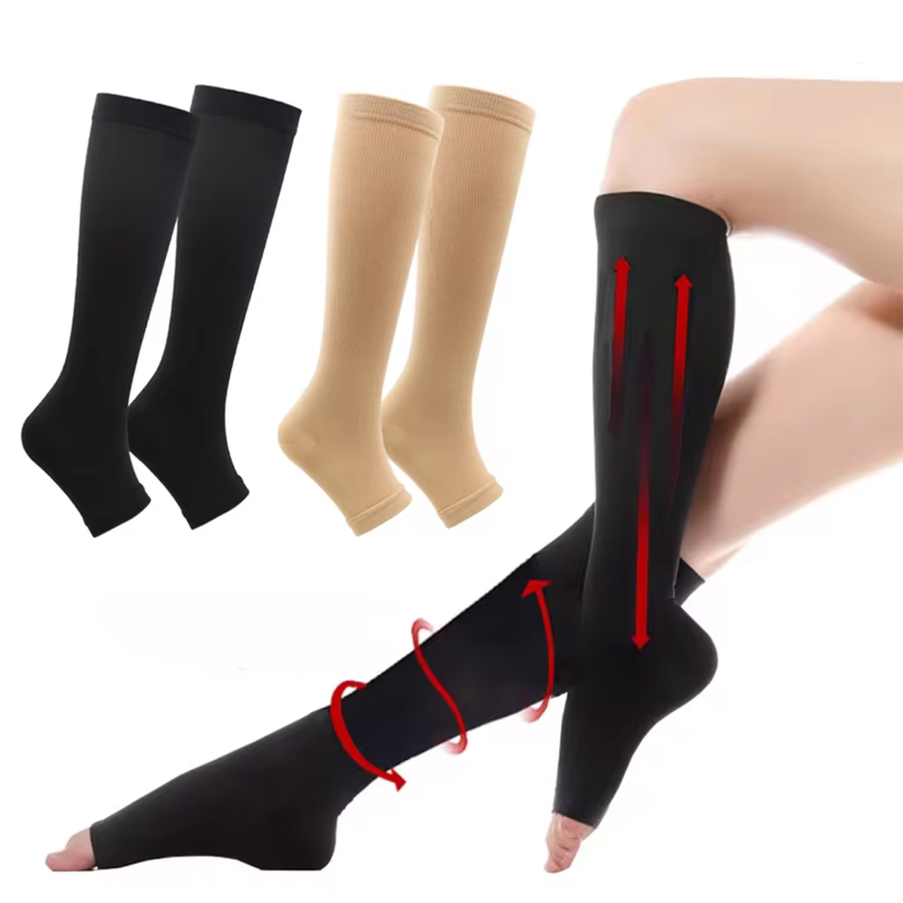 Compression Sock Medical - جوارب طبية ضاغطة للساق بتصميم مرن