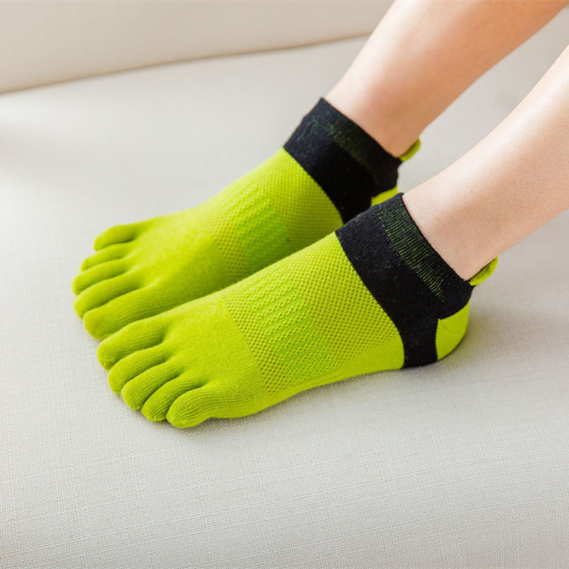 5 أزواج من جوارب النساء ذات ال - مراجعة Toe Sock Split وسعره