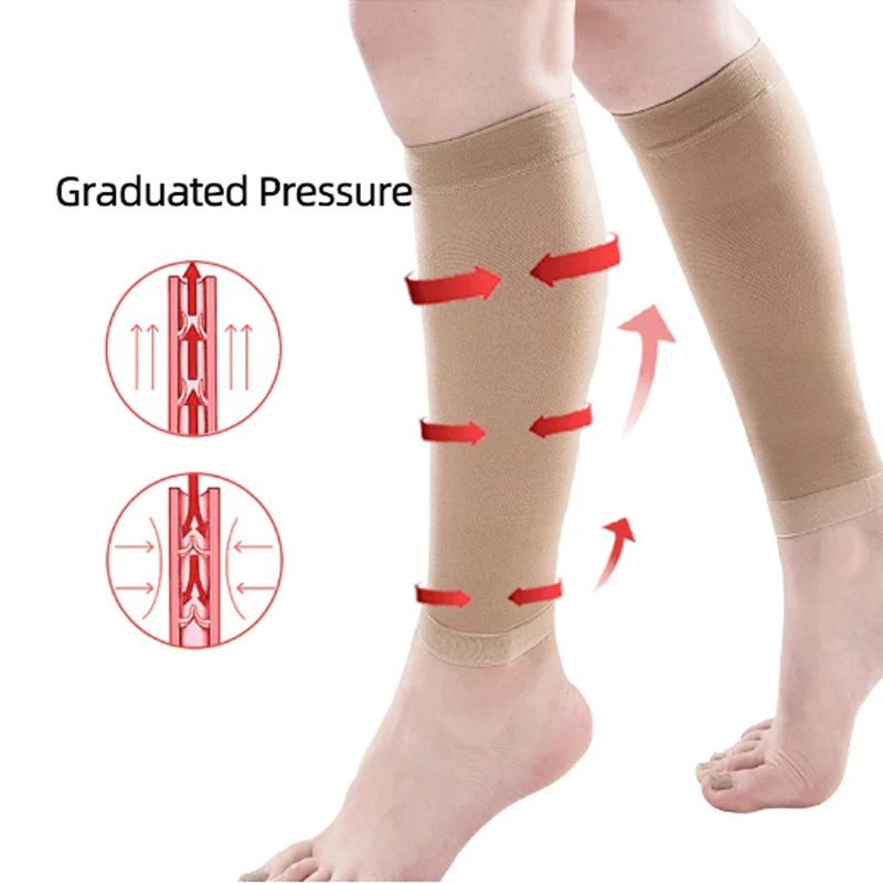 جوارب ضغط طبية متدرجة لساق الس - مراجعة Compression Sock Medical وسعره