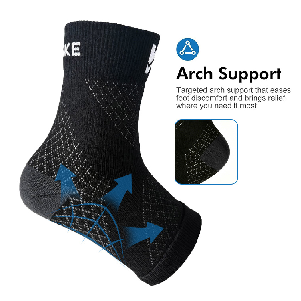 زوج واحد من جوارب الضغط الخفيف - مراجعة Ankle Brace Sock وسعره